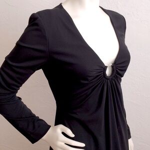 Jessica Howard Evenings dramatic full length long sleeves gown